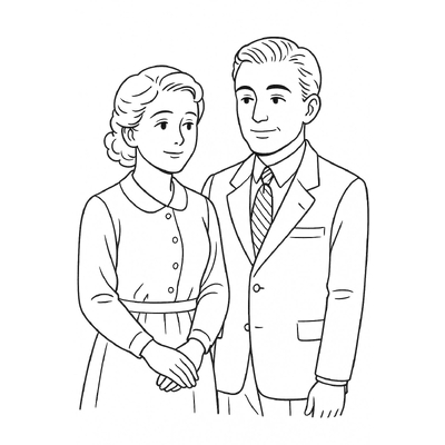 Mom and Dad Coloring Pages for Kids PDF – Beautiful and Easy to Print 2026