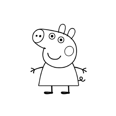 Peppa Pig Coloring Pages for Kids 2026