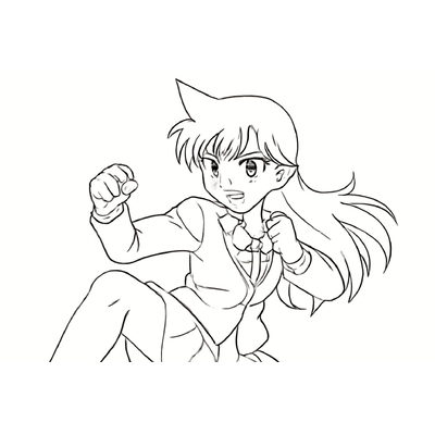 Ran Mori Coloring Pages for Kids 2026 – Free PDF Download