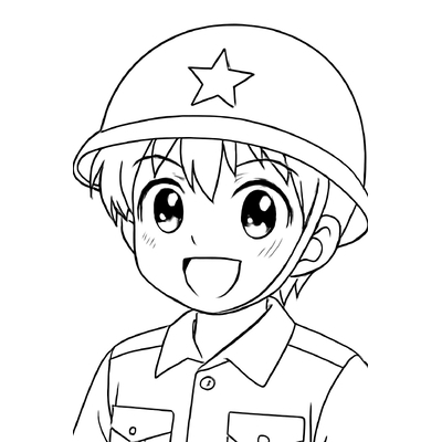 Soldier Hat Coloring Pages for Kids 2026