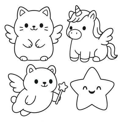 Squishy Coloring Pages for Kids 2026 – Free PDF Download