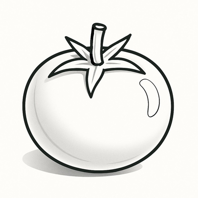 Tomato Coloring Pages for Kids 2026 | Free PDF Download