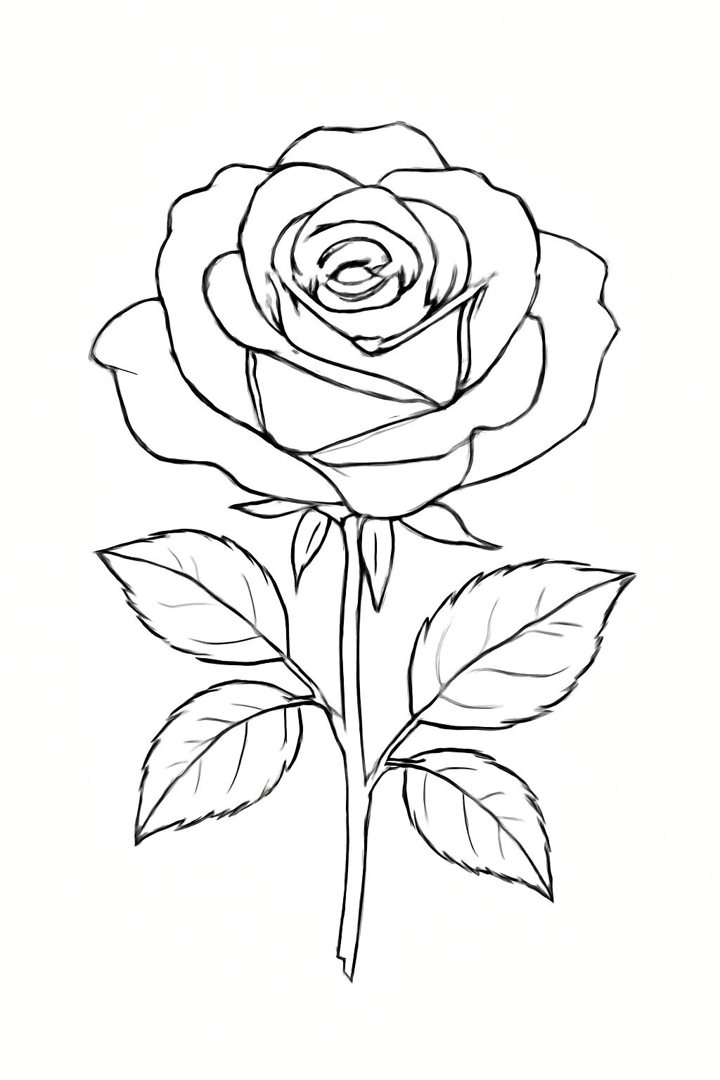 Realistic Rose