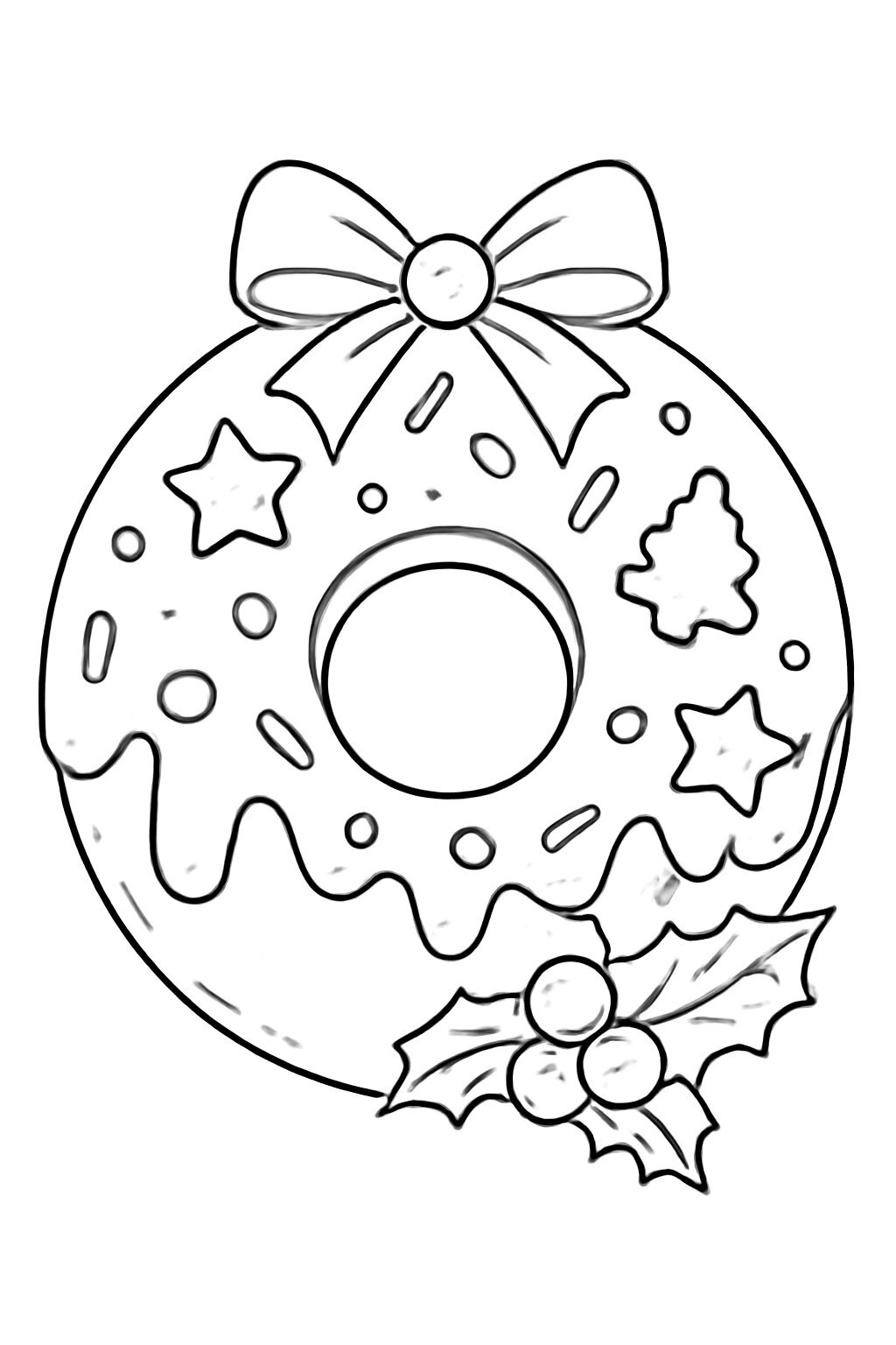 Festival-Themed Donut