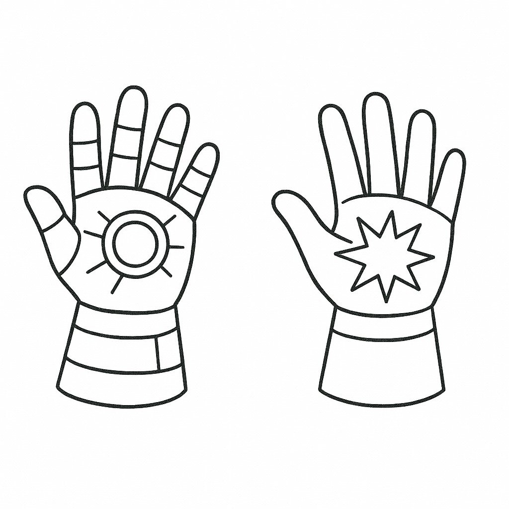 Superhero Hands