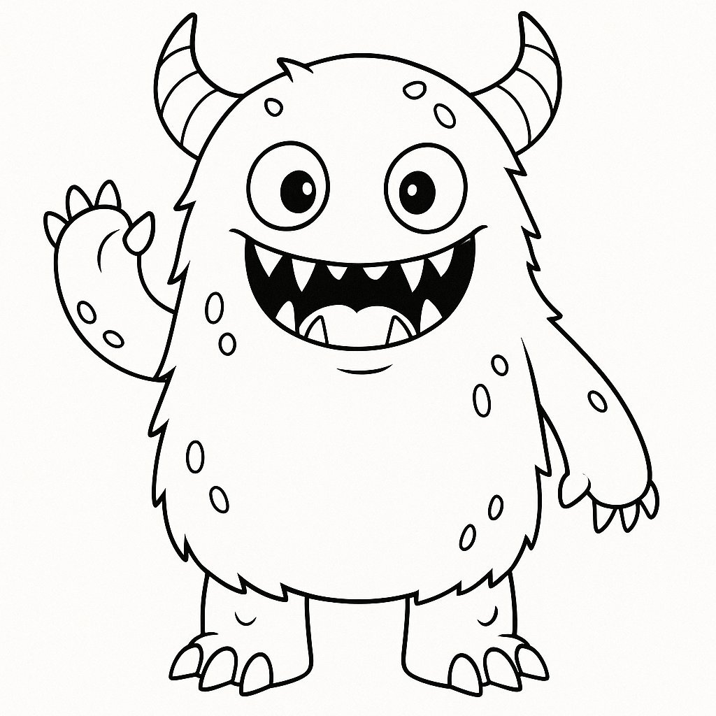 Scary but Friendly Monsters
