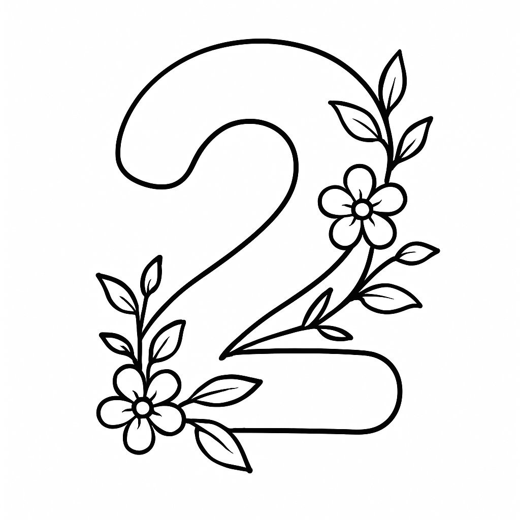 Floral Number 2