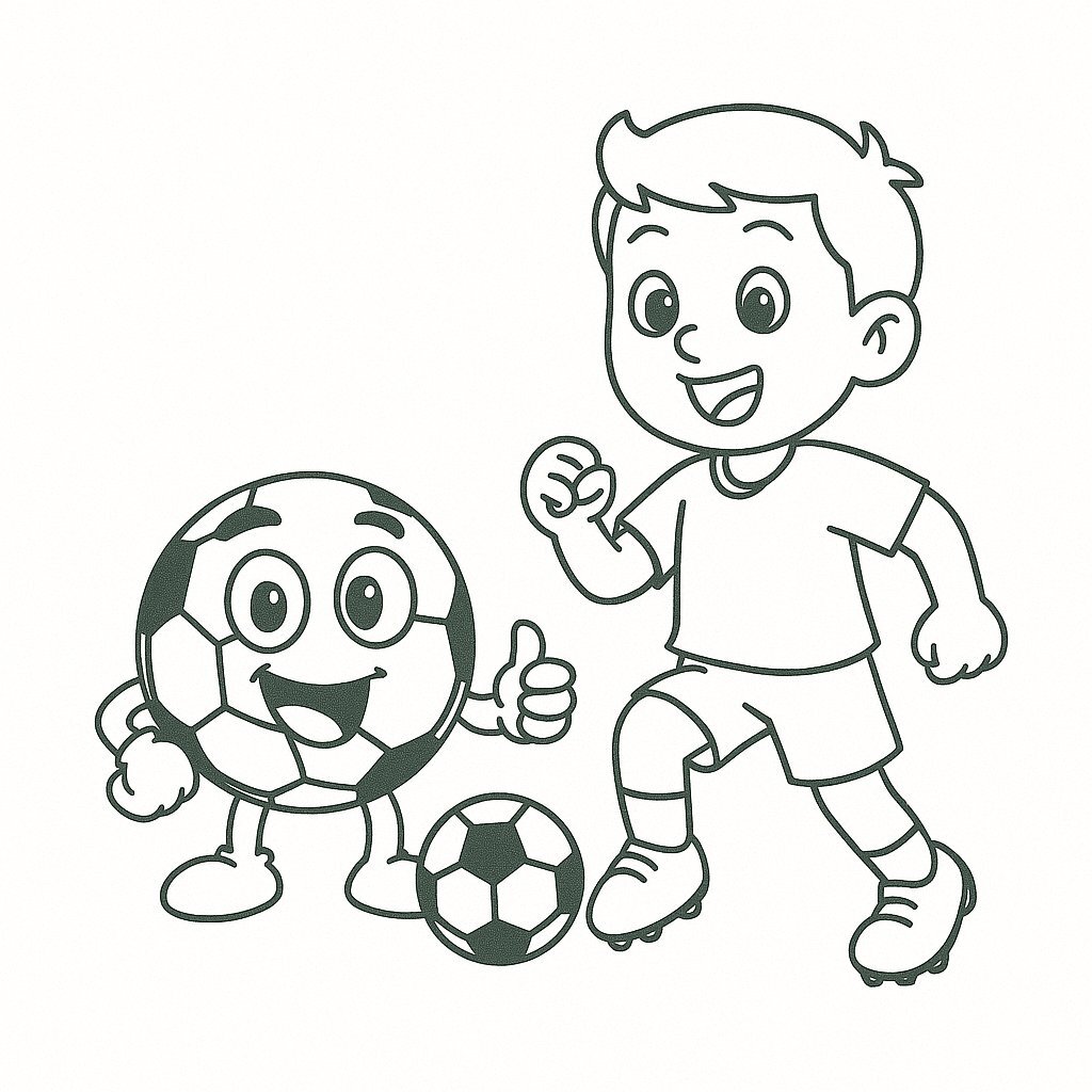 Soccer Coloring Pages for Kids 2026