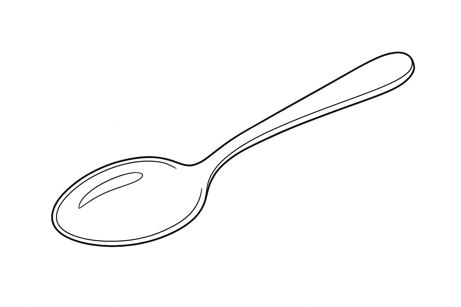 Modern Stainless-Steel Spoon