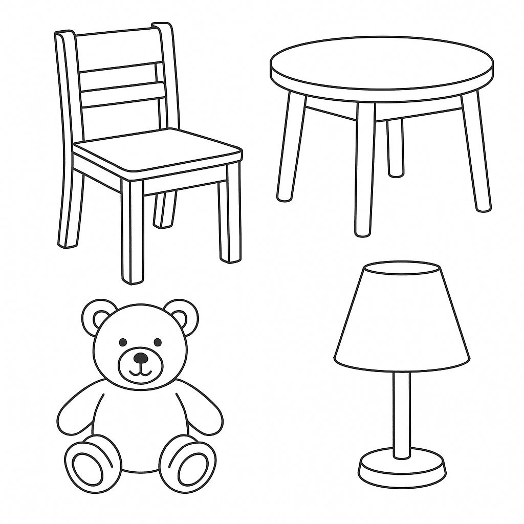 Everyday Objects Drawing