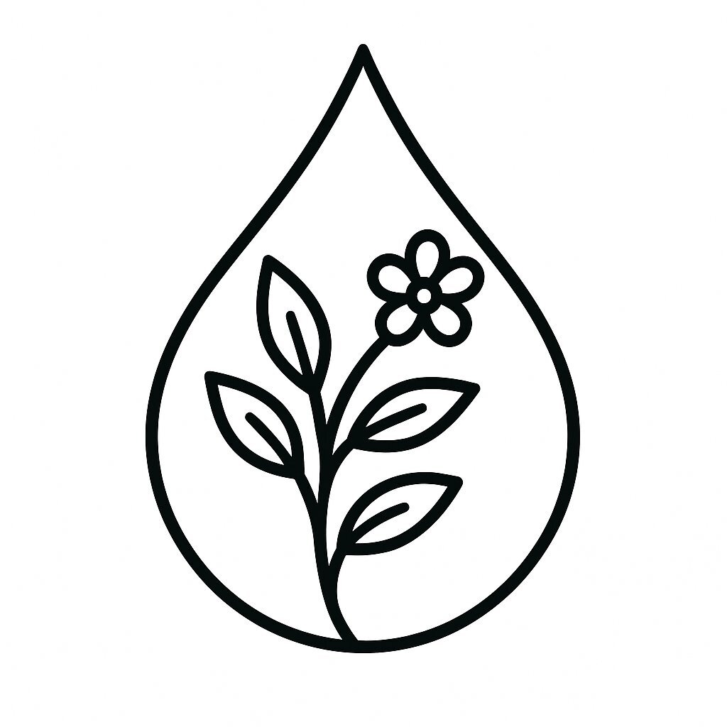 Natural Water Droplet