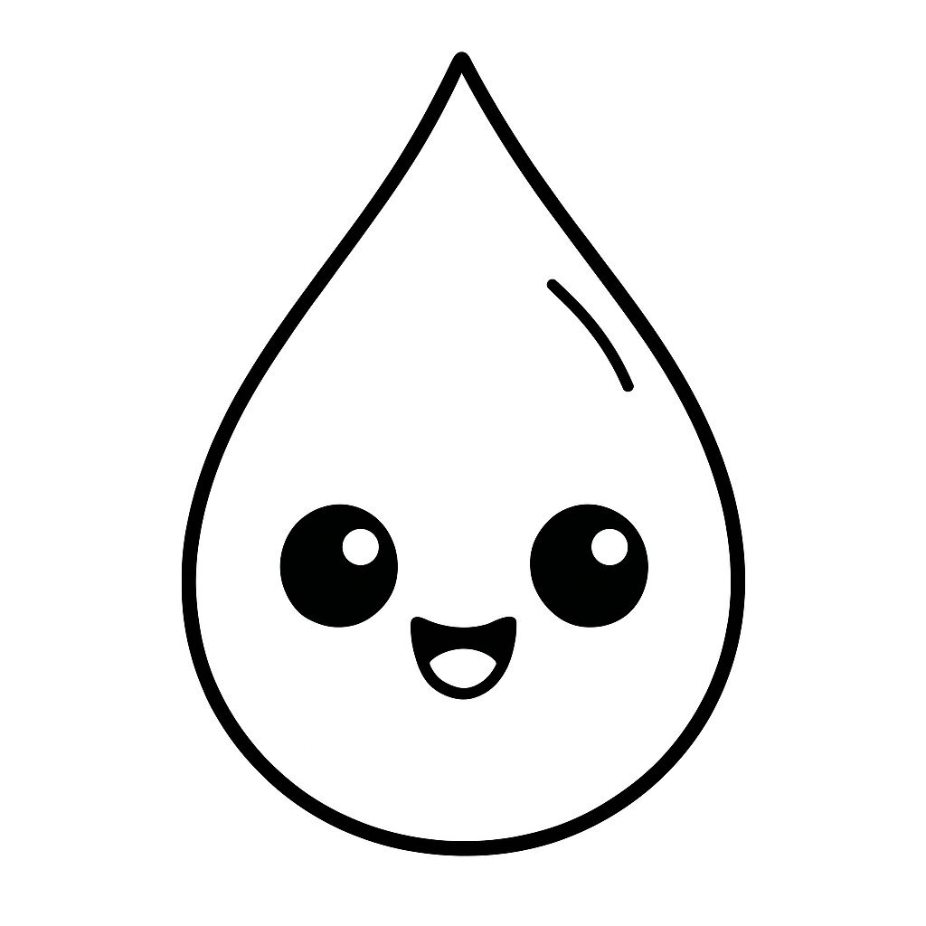Cartoon Droplets