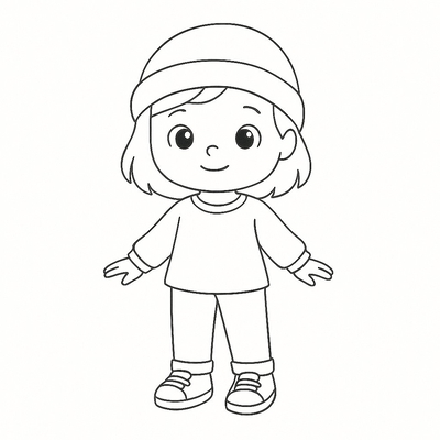 Baby Doll Coloring Pages for Kids 2026