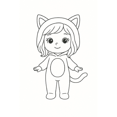 Baby Doll Coloring Pages for Kids 2026
