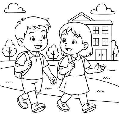 Back-to-School Coloring Pages for Kids 2026