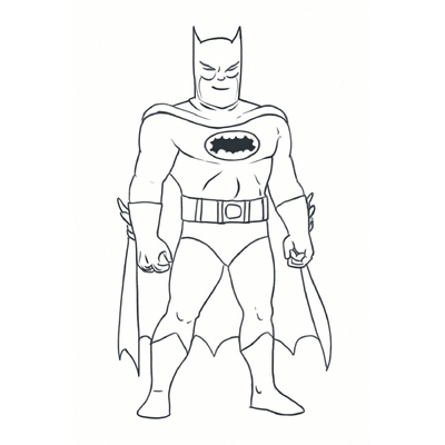 Batman Coloring Pages for Kids 2026 – PDF Images