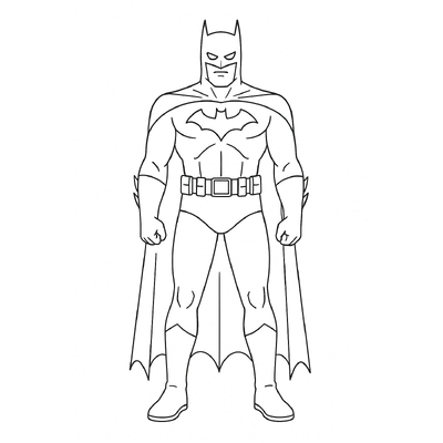 Batman Coloring Pages for Kids 2026 – PDF Images
