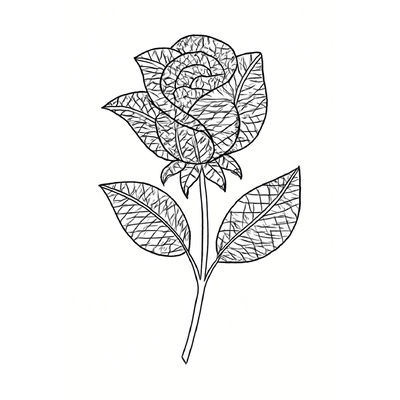 Beautiful Rose Coloring Pages for Kids 2026 | PDF Download