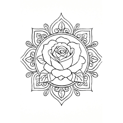 Beautiful Rose Coloring Pages for Kids 2026 | PDF Download