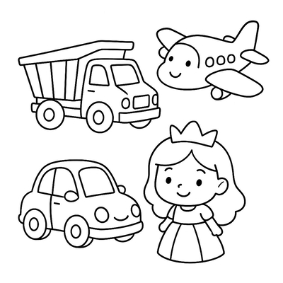 Coloring Pages for Kids 2026 – Free Pictures &amp; PDF