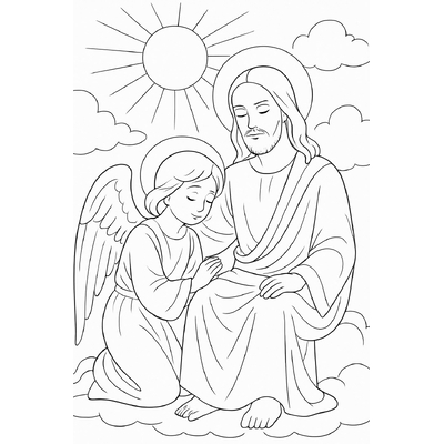Jesus Coloring Pages for Kids 2026 – Free Images &amp; PDF