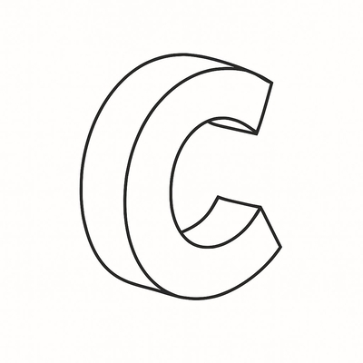 Letter C Coloring Pages for Kids 2026 – Free Images &amp; PDF