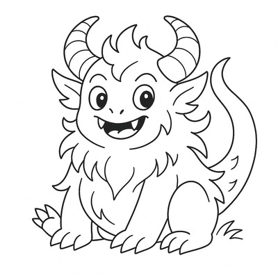 Monster Coloring Pages for Kids 2026 – PDF Coloring Sheets