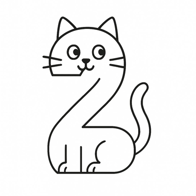Number 2 Coloring Pages for Kids 2026 | Free PDF Download