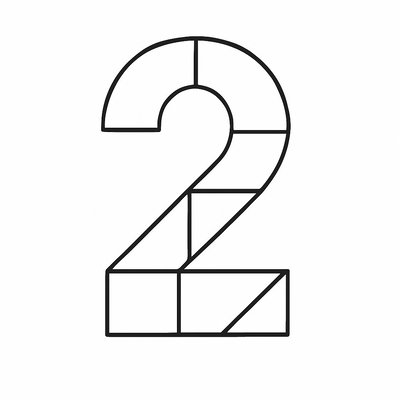 Number 2 Coloring Pages for Kids 2026 | Free PDF Download