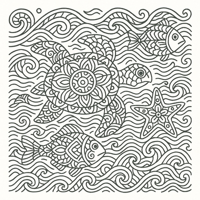 Ocean Coloring Pages for Kids 2026 | Free PDF Download