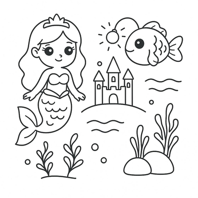 Ocean Coloring Pages for Kids 2026 | Free PDF Download