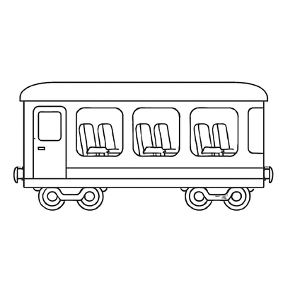 Train Coloring Pages for Kids 2026