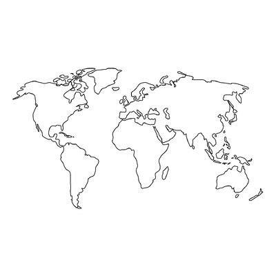 World Map Coloring Pages for Kids 2026 – Free Pictures &amp; PDF