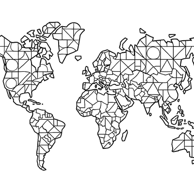 World Map Coloring Pages for Kids 2026 – Free Pictures &amp; PDF