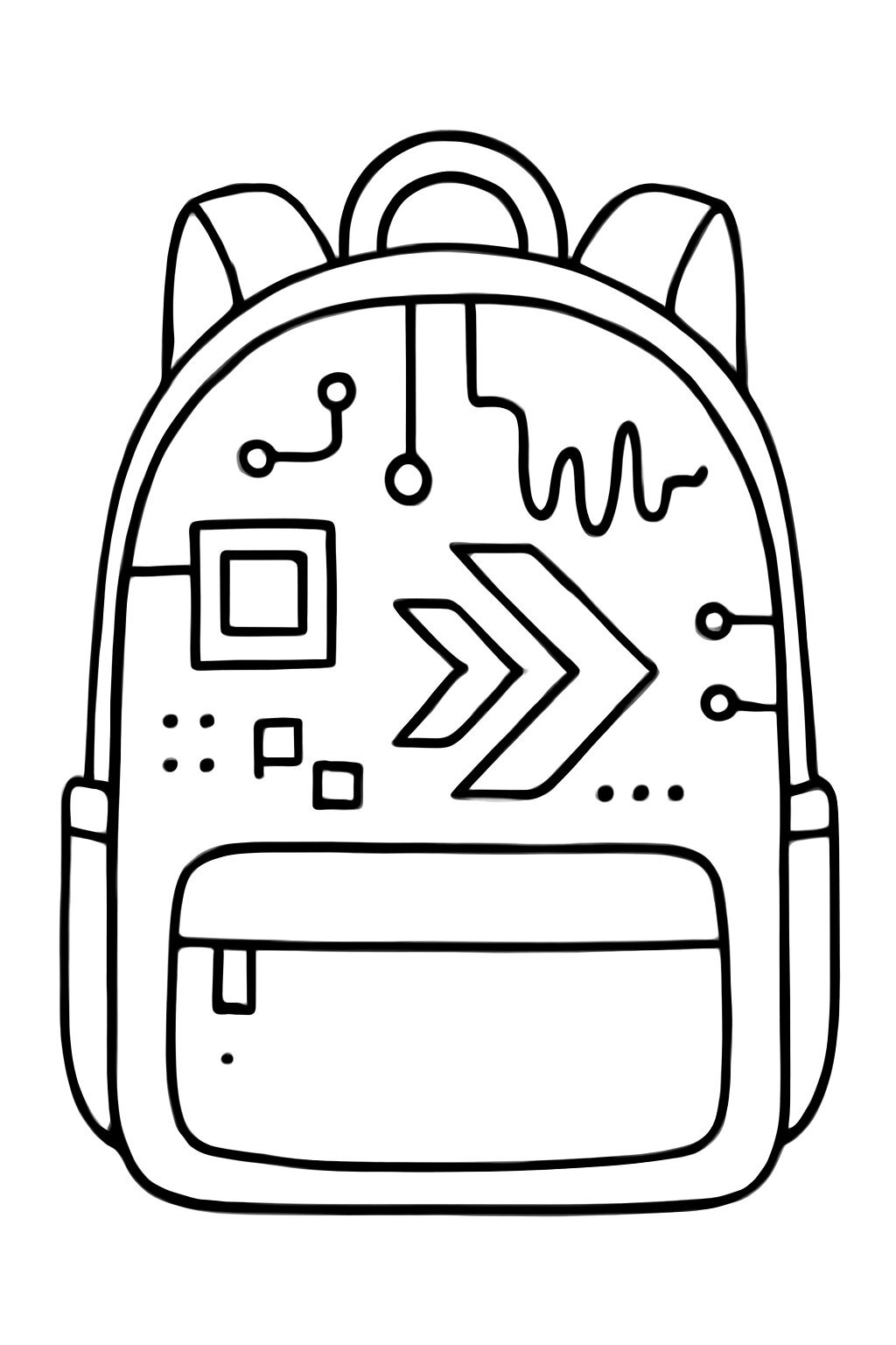 Backpack Coloring Pages for Kids 2026 – Free PDF Download