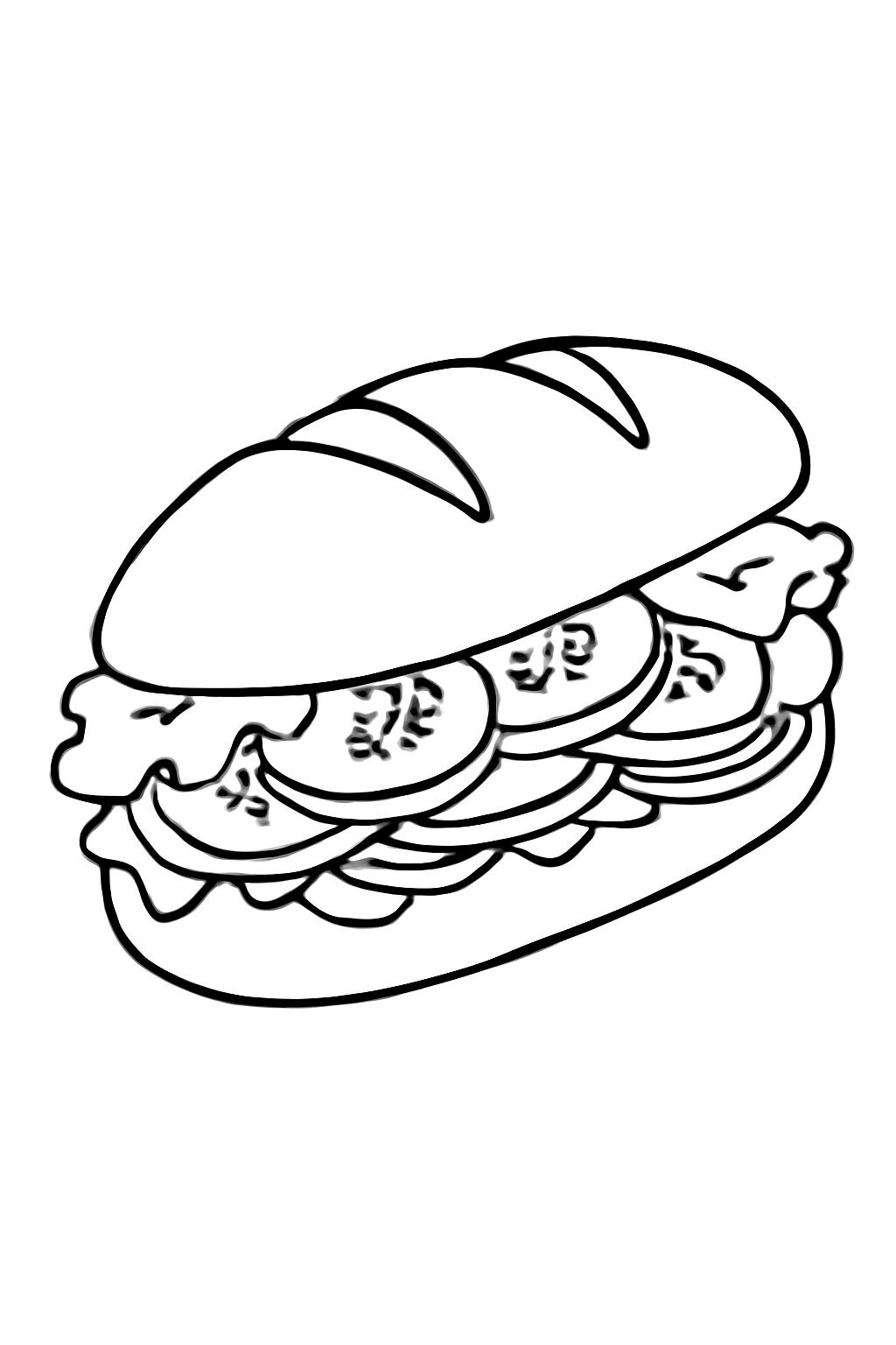 Vegetarian Sandwich