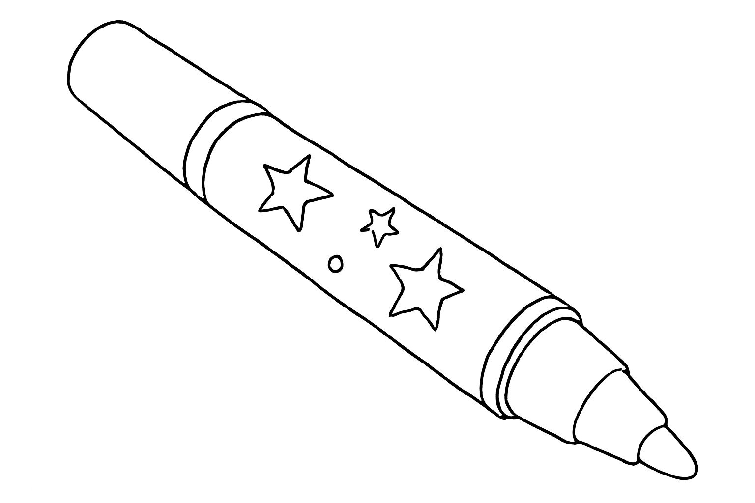 Glitter Brush Pen