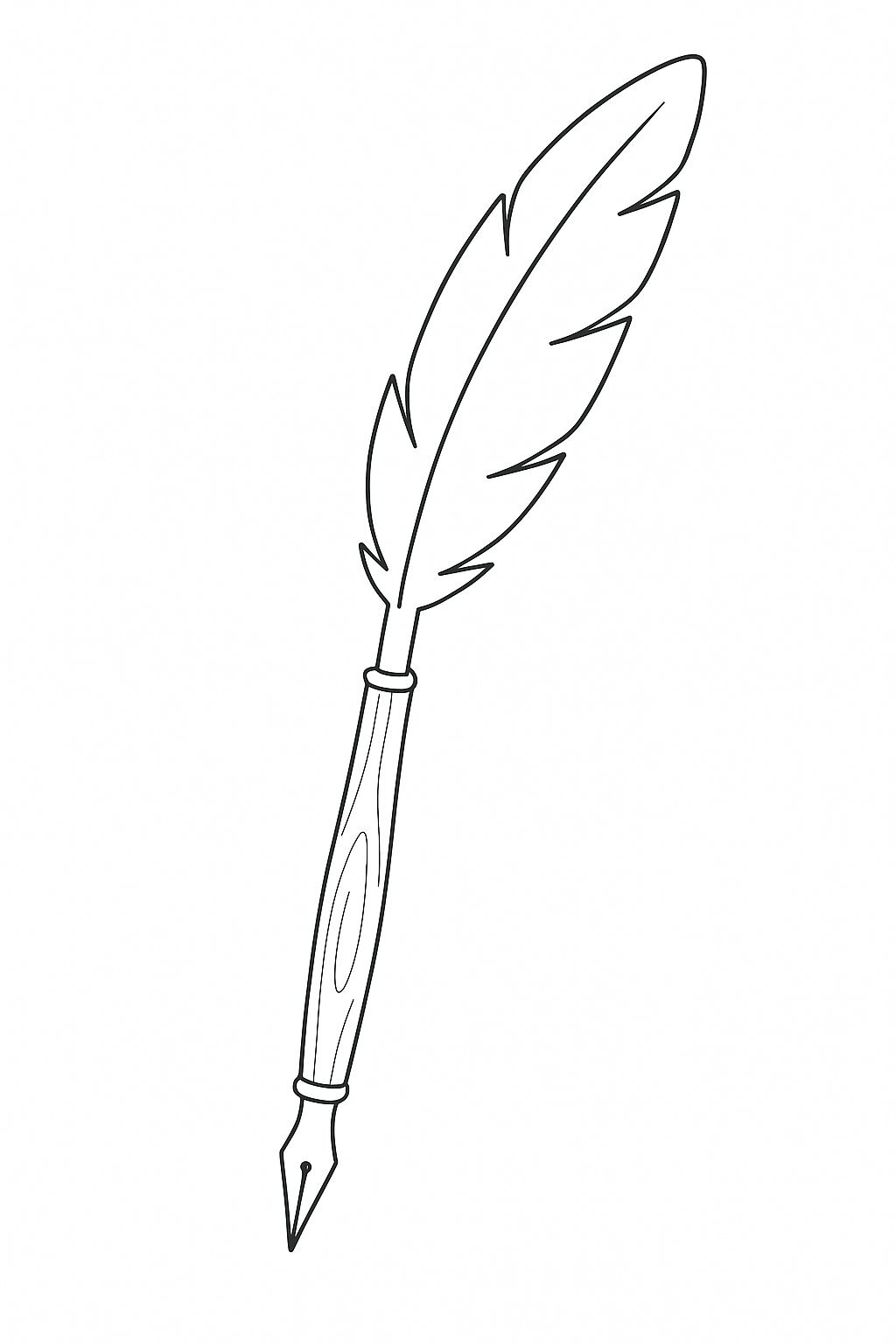 Classic Feather Pen