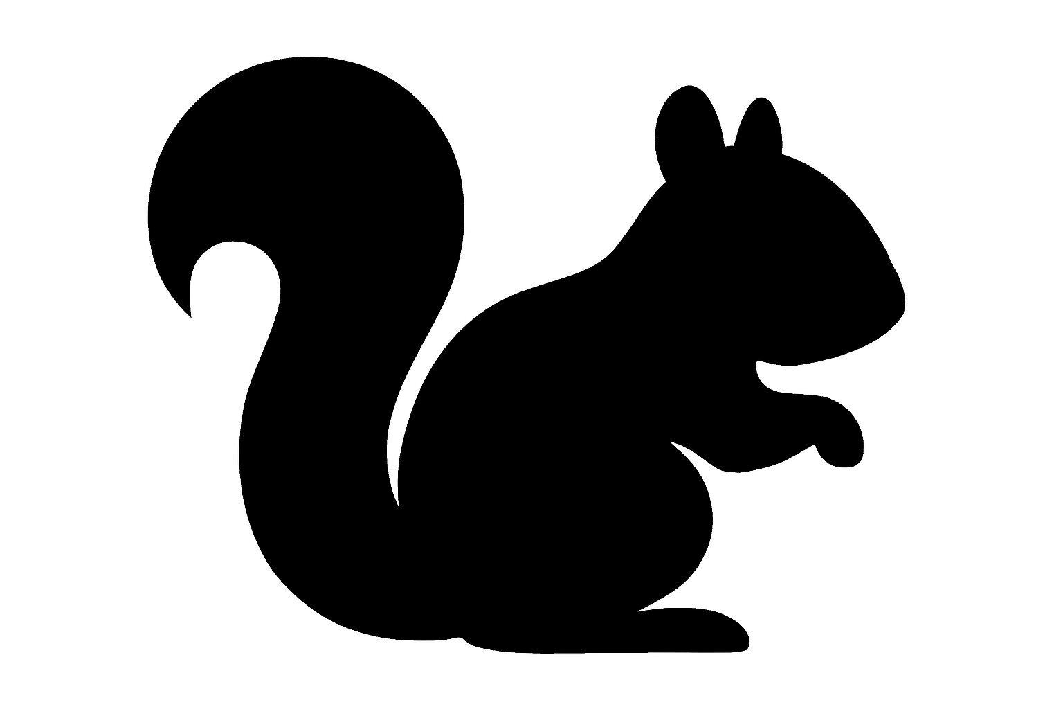 Black-and-White Silhouette