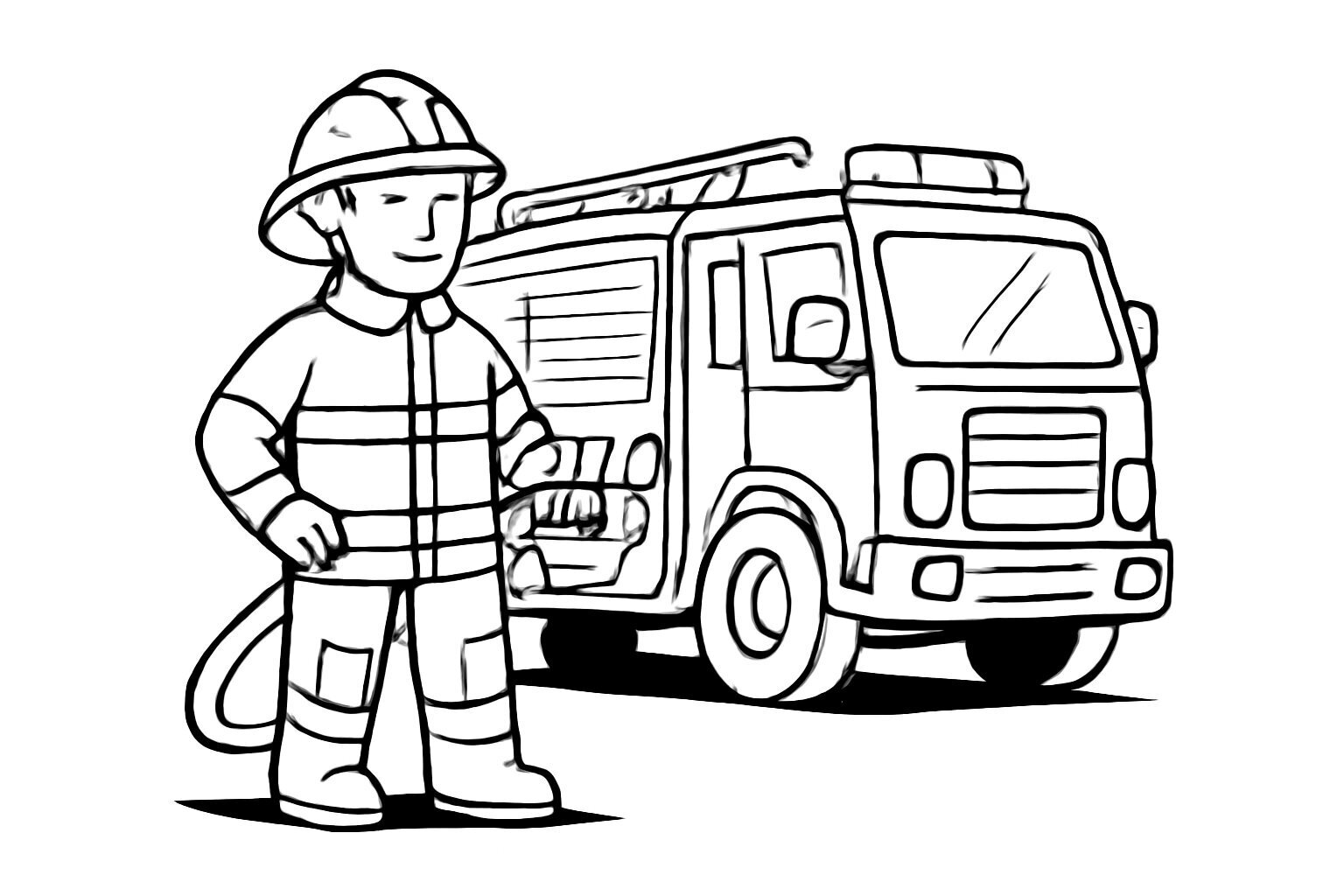 3D Highlight Firefighter