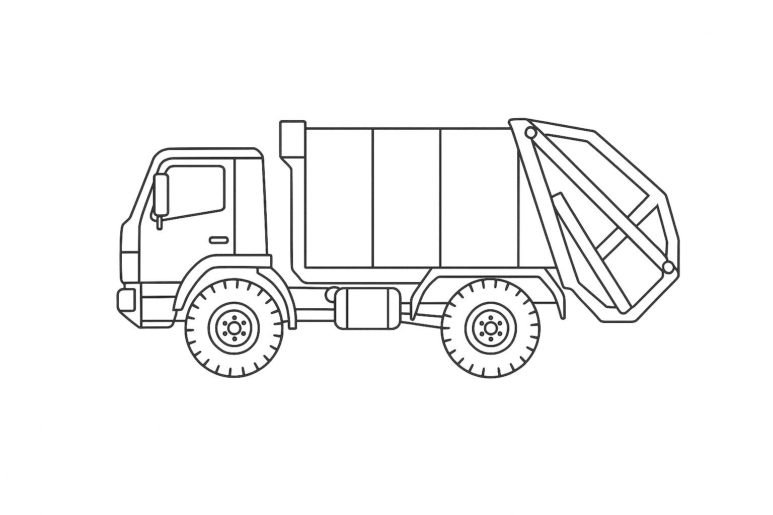 Ultra-Durable Garbage Truck