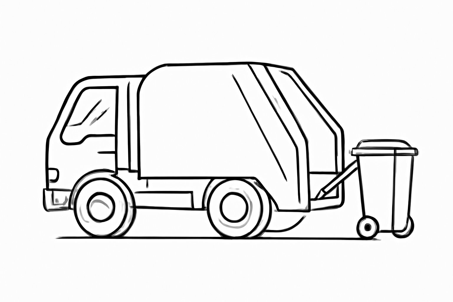 Rear-Hopper Garbage Truck