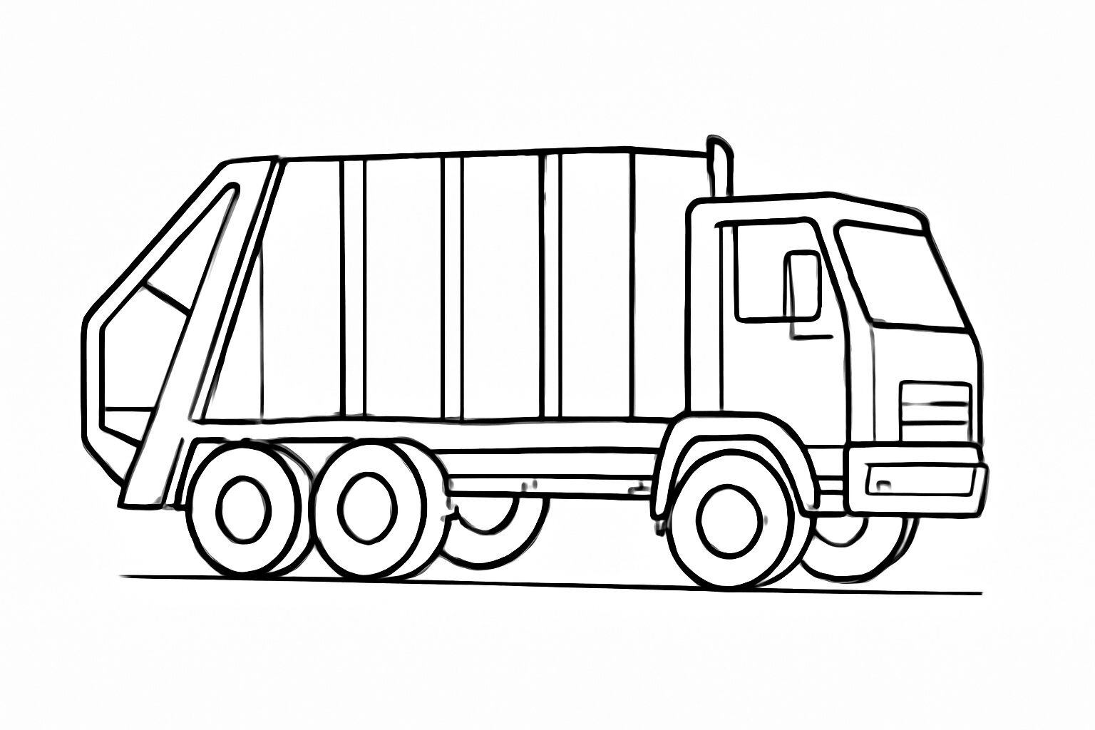 Industrial Garbage Truck