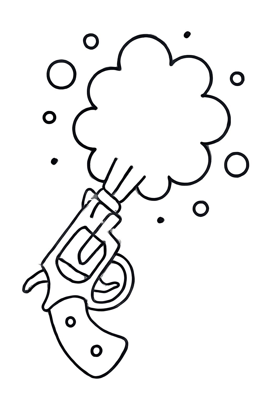 Gun Coloring Pages for Kids 2026