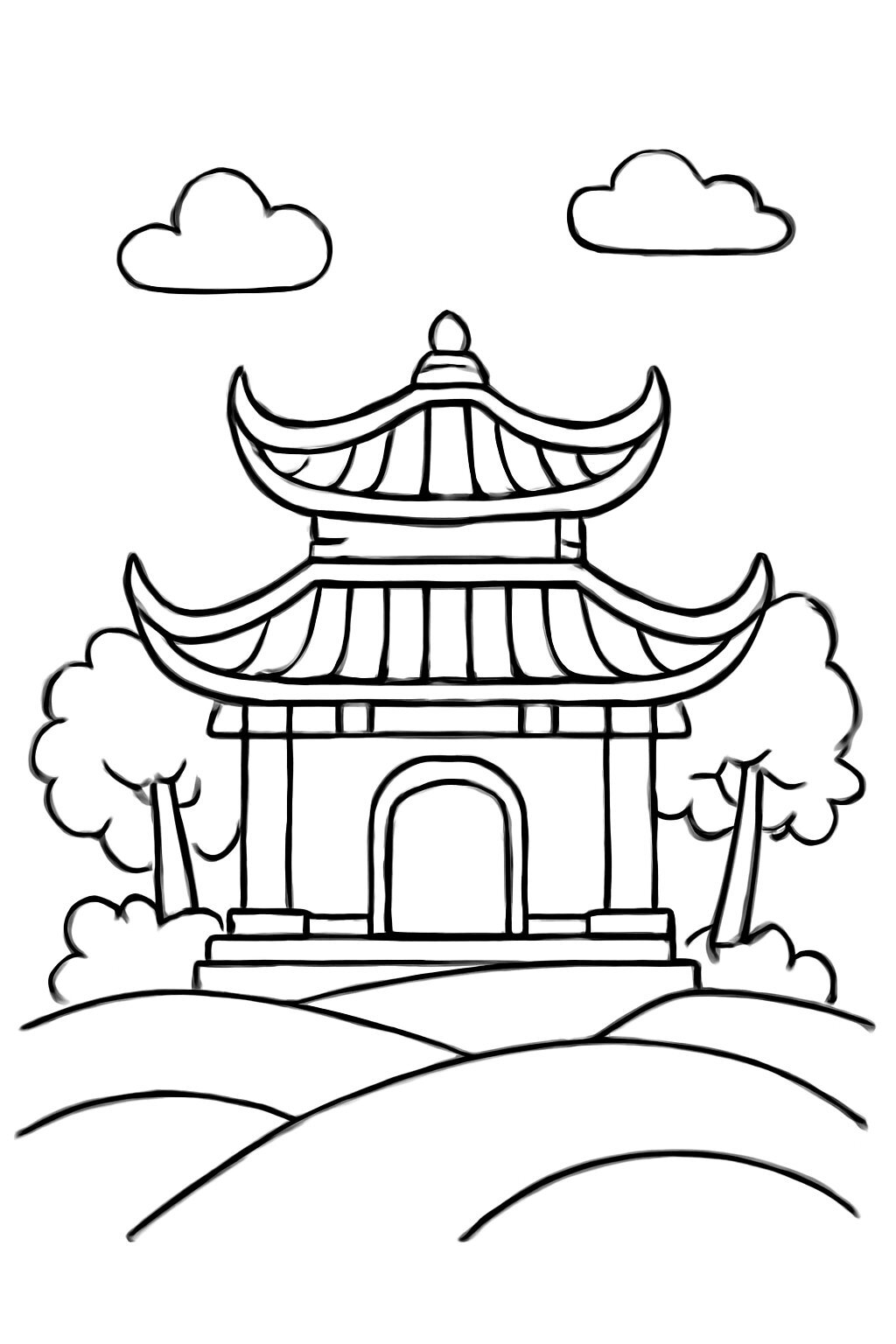 Homeland Landscape Coloring Pages for Kids 2026 – Download PDF