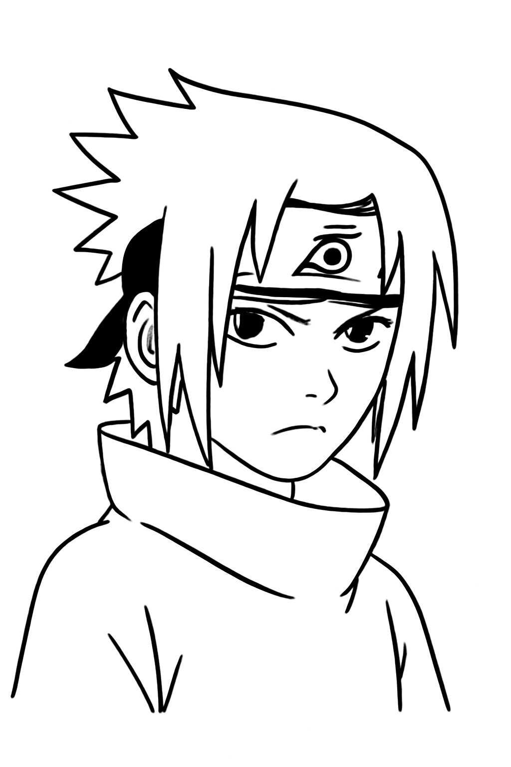 Sasuke Black-and-White Manga