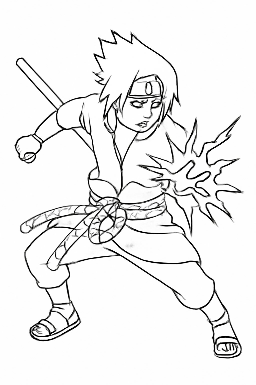 Sasuke in Battle