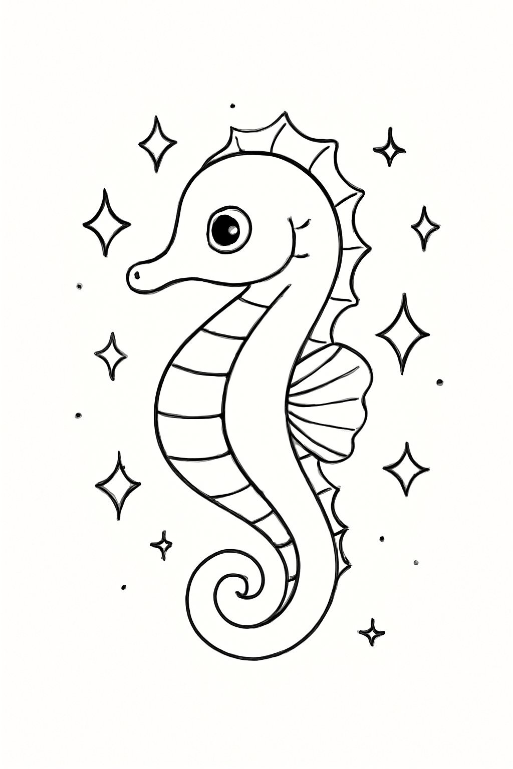 Mystical Seahorse