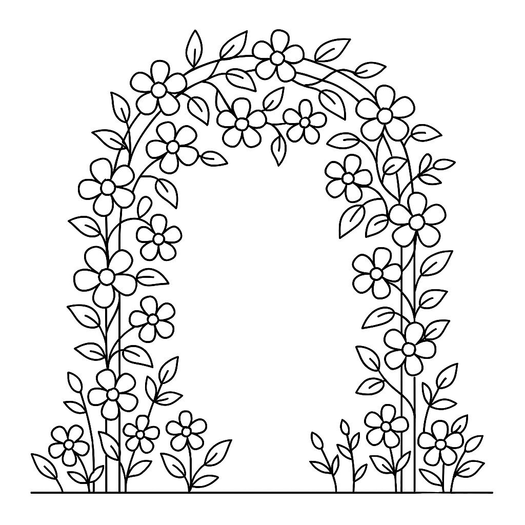 Enchanted Flower Arch