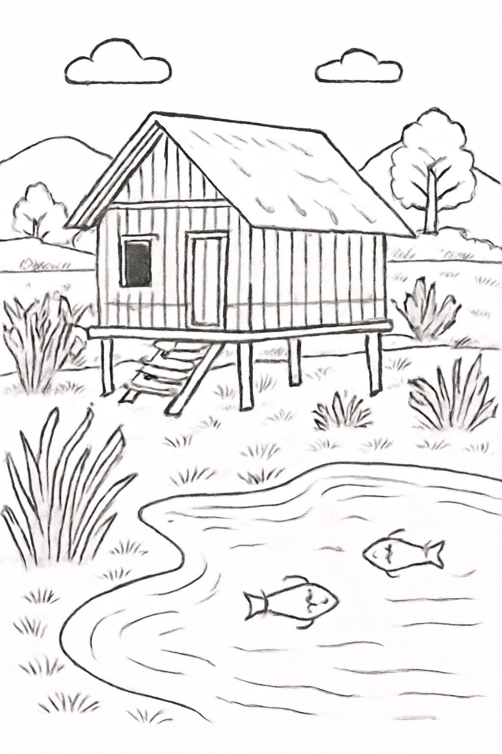 Countryside Stilt House